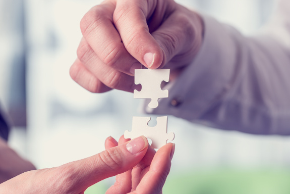 IT, Strategie, IT-Strategie, Puzzleteile werden zusammengefügt